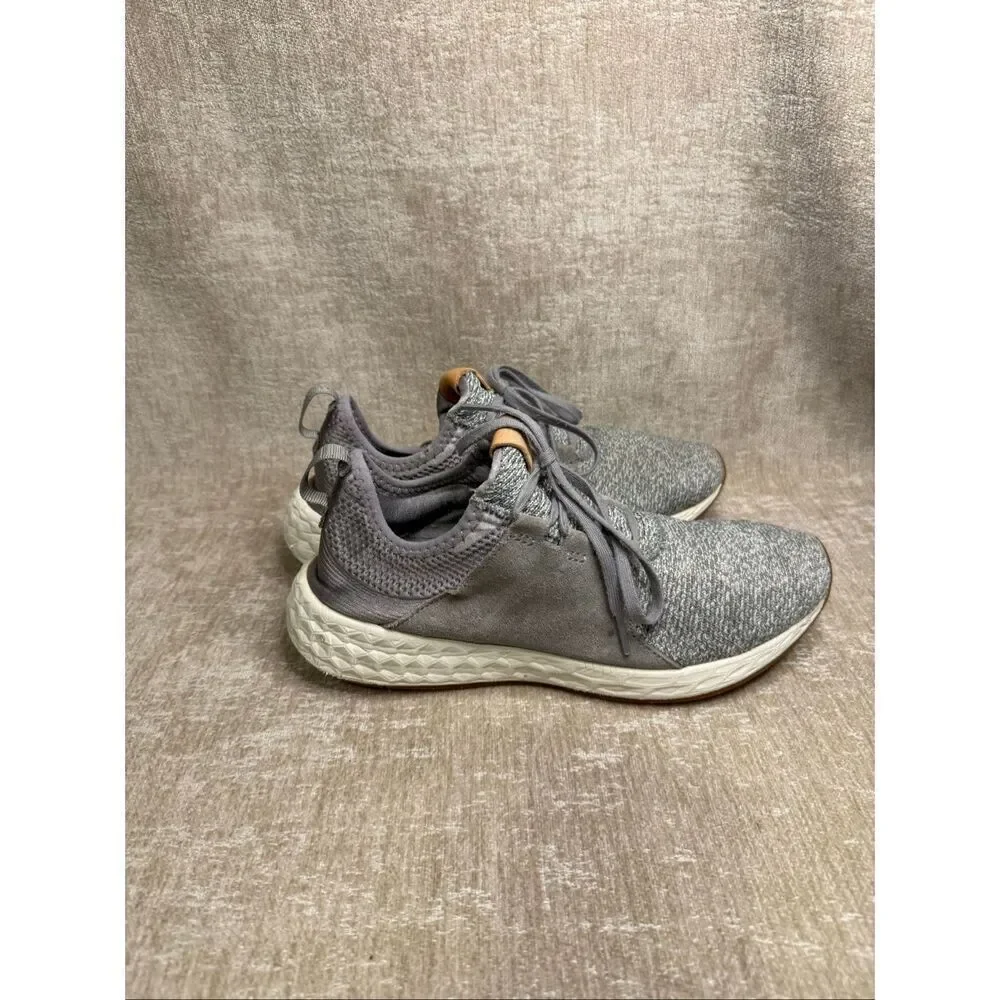 New Balance Women's Heather Knit Fresh Foam Cruzv1 Sneakers Gray Size 10